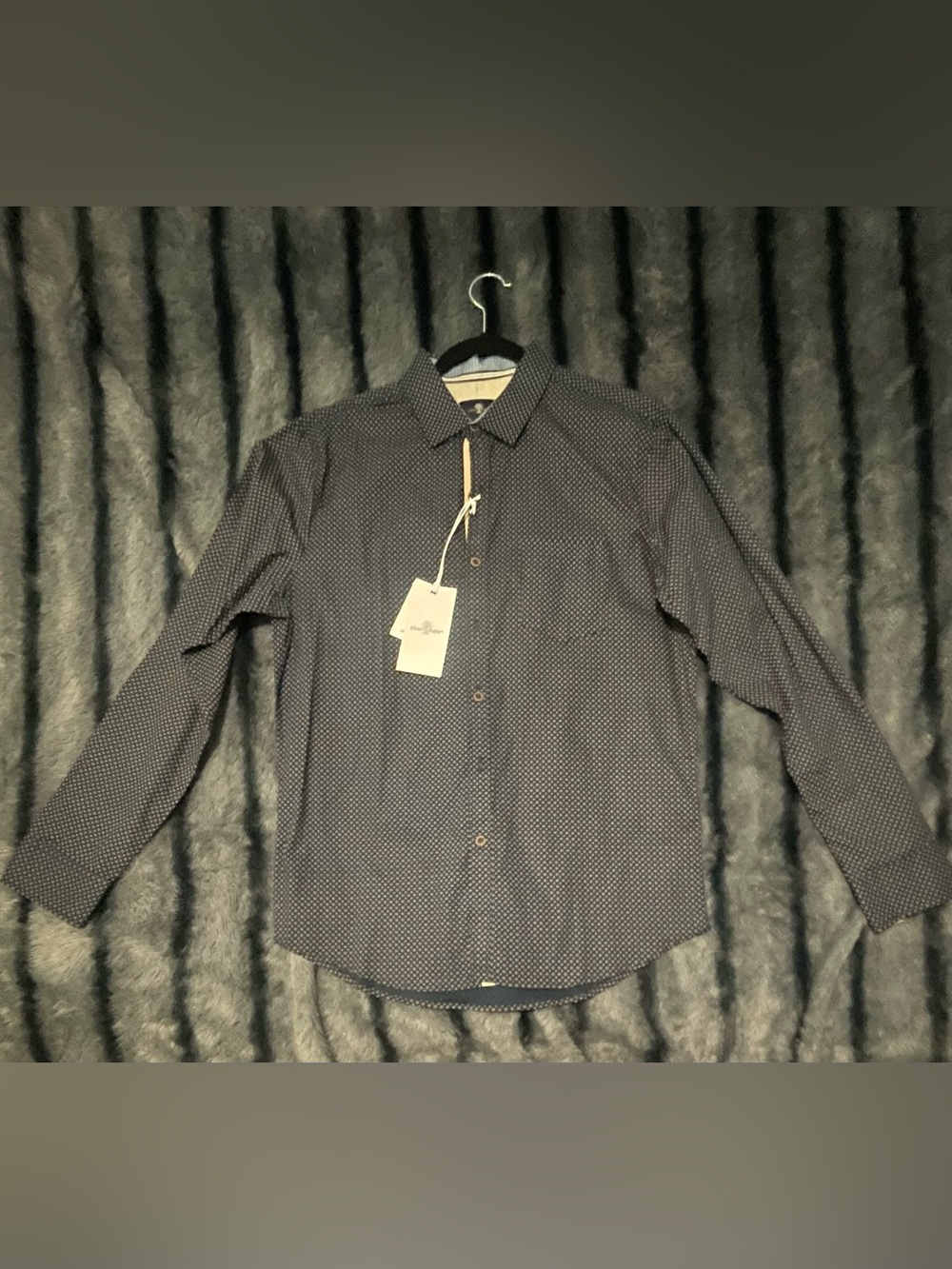 Craft Men's Long-Sleeve Button-Down Shirt - Charcoal